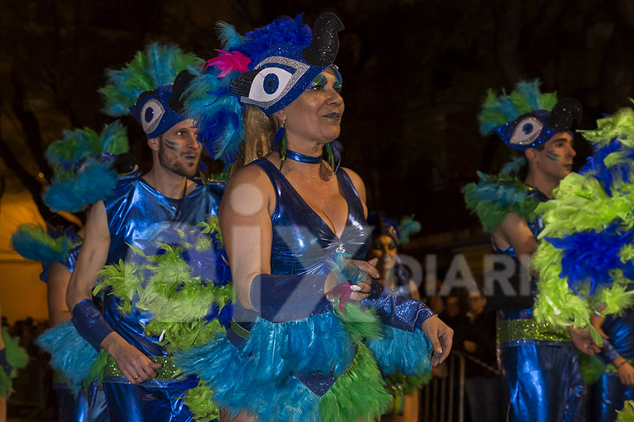 Rua del Carnaval de Les Roquetes del Garraf 2017